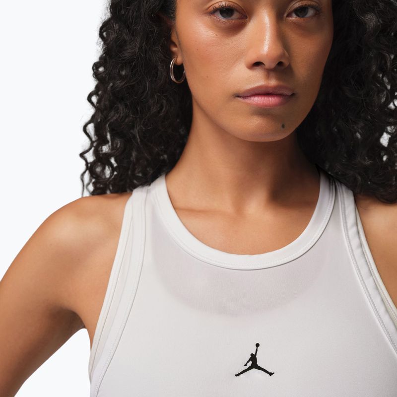 Women's T-shirt  Jordan Sport Essentials Dri-Fit Sleeveless Top white/black 4