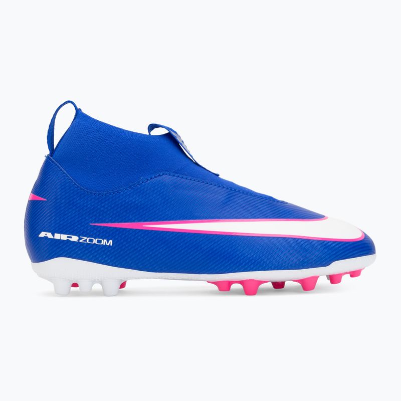 Children's football boots Nike Mercurial Superfly 10 Academy AG racer blue/white 2