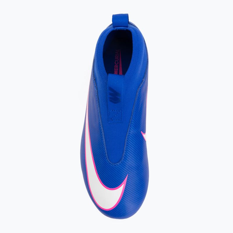 Children's football boots Nike Mercurial Superfly 10 Academy AG racer blue/white 5