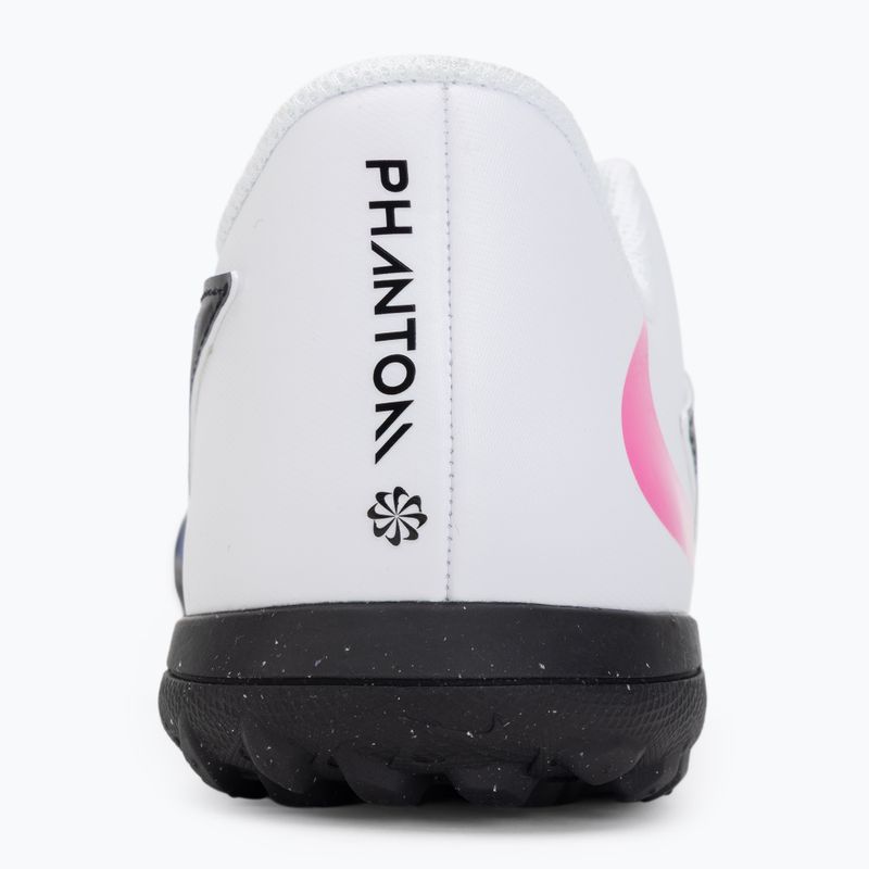 Men's football boots Nike Phantom 6 Low Club TF racer blue/white/pink blast 6