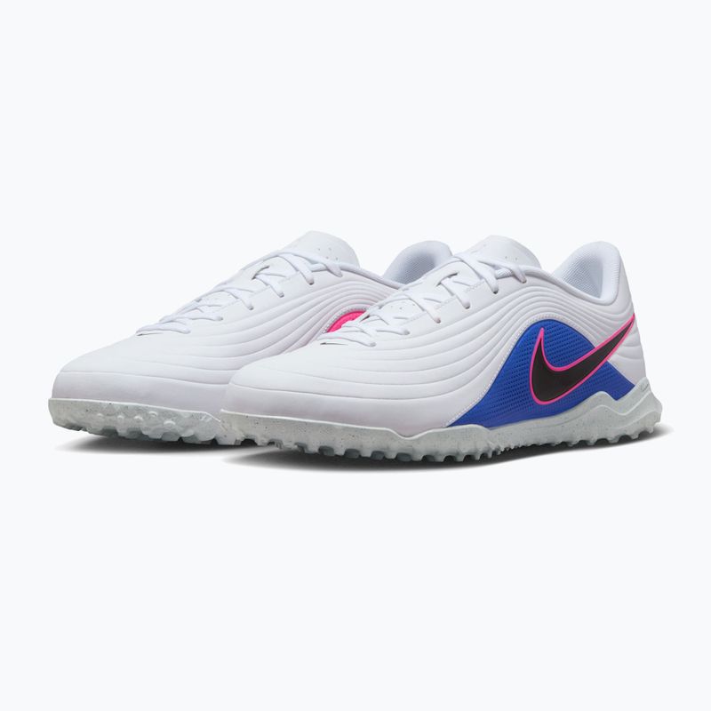 Men's football boots Nike Tiempo Maestro Club TF white/racer blue/pink blast/black 10