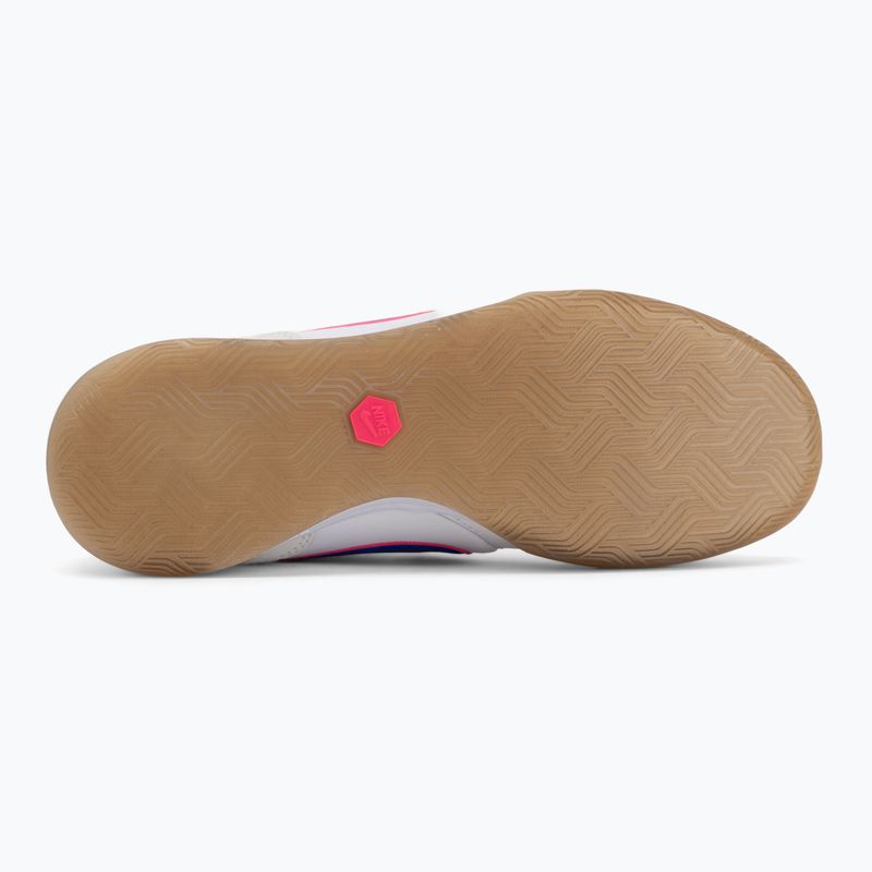 Men's football boots Nike Streetgato white/pink blast/racer blue 4