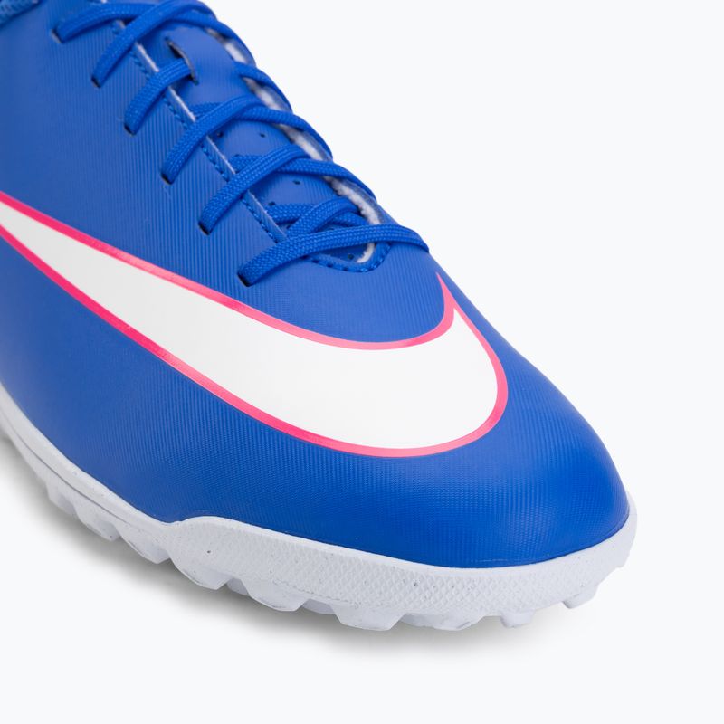 Men's football boots Nike Mercurial Vapor 16 Club TF racer blue/white 7