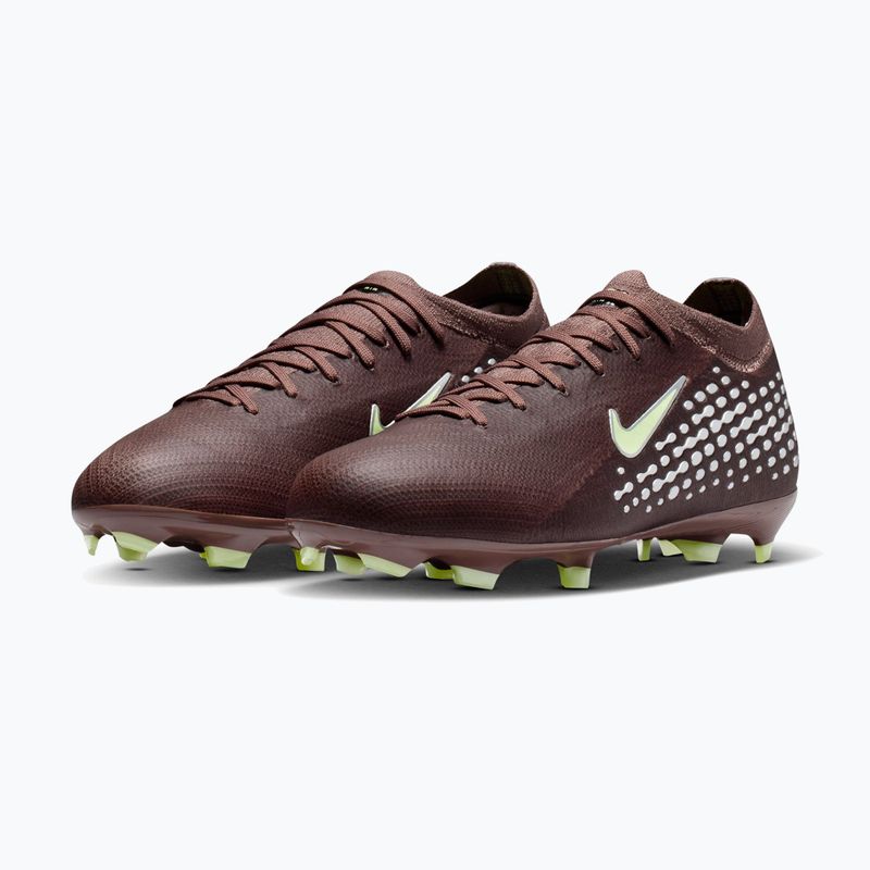 Children's football boots Nike Mercurial Vapor 16 Pro "Kylian Mbappé" Jr FG plum eclipse/metallic silver 3