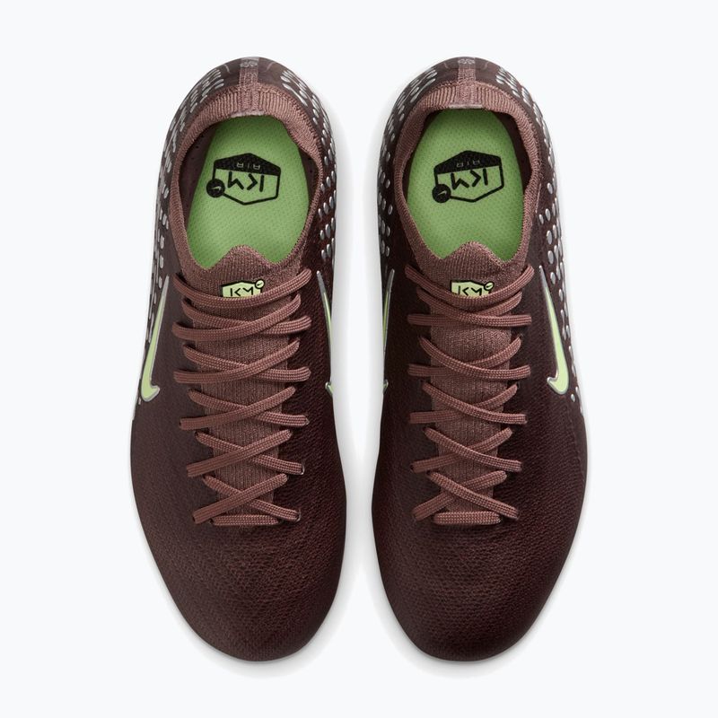 Children's football boots Nike Mercurial Vapor 16 Pro "Kylian Mbappé" Jr FG plum eclipse/metallic silver 4