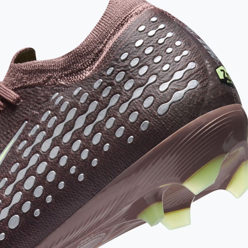Children's football boots Nike Mercurial Vapor 16 Pro "Kylian Mbappé" Jr FG plum eclipse/metallic silver 7