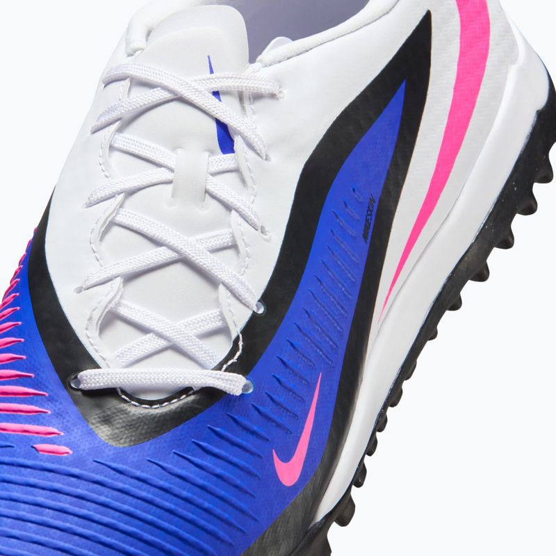 Men's football boots Nike Phantom 6 Low Academy TF racer blue/white/pink blast 9