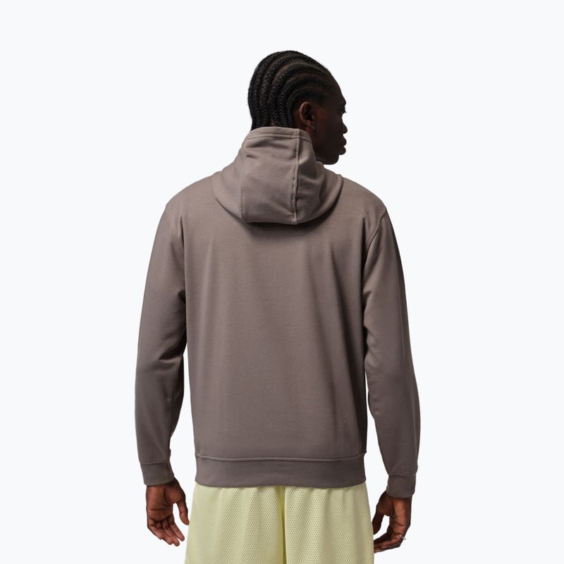 Men's sweatshirt Nike Sport Crossover Dri-Fit olive grey/black 3