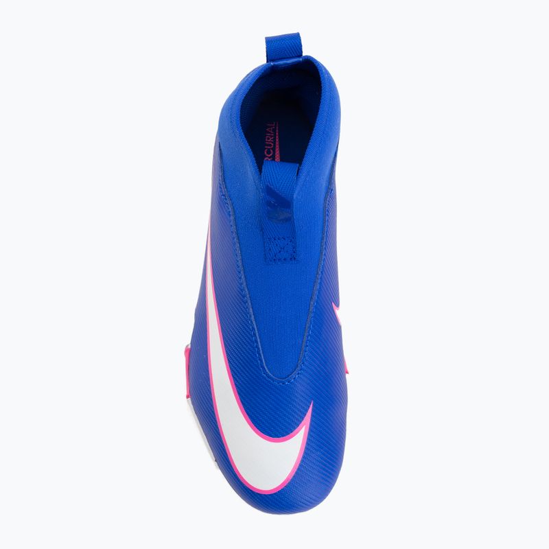 Children's football boots Nike Mercurial Superfly 10 Academy TF racer blue/white 5