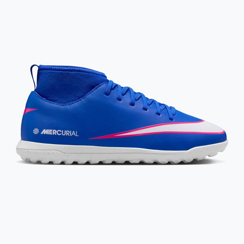Children's football boots Nike Mercurial Superfly 10 Club TF racer blue/white 8