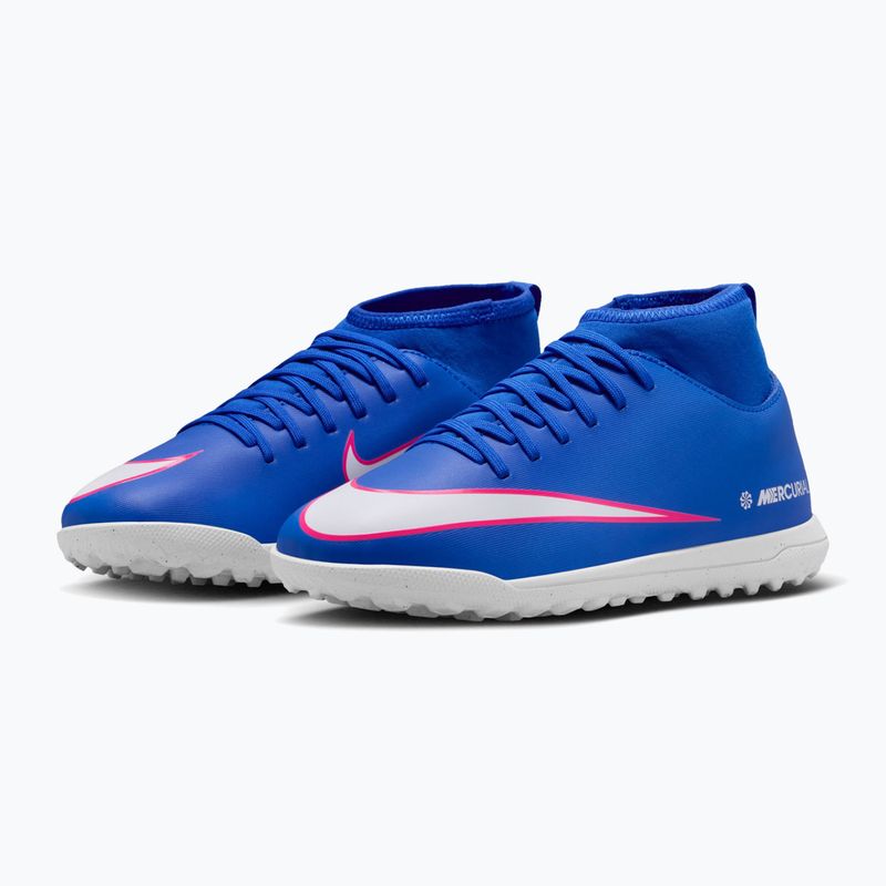 Children's football boots Nike Mercurial Superfly 10 Club TF racer blue/white 10