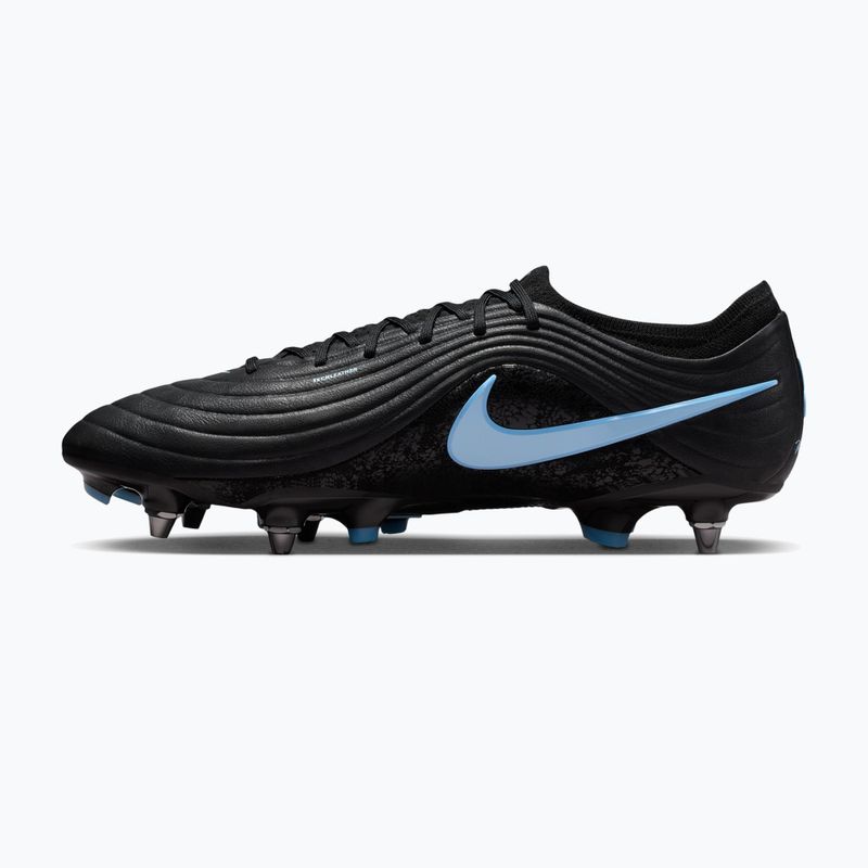 Men's football boots Nike Tiempo Maestro Elite SG-Pro black/ice blue 9