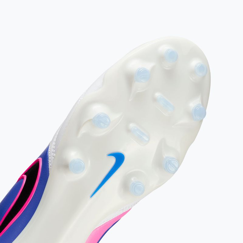 Men's football boots Nike Tiempo Ligera Pro FG white/racer blue/pink blast/black 11