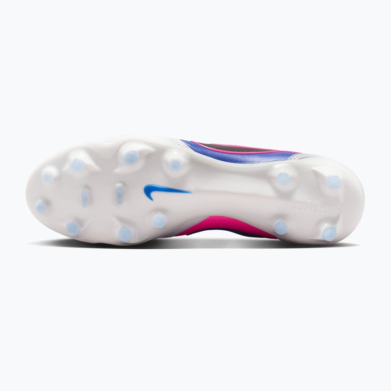 Men's football boots Nike Tiempo Ligera Pro FG white/racer blue/pink blast/black 12