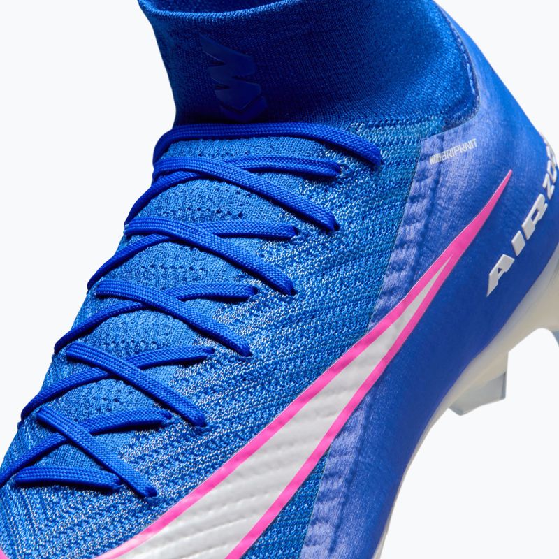 Men's football boots Nike Mercurial Superfly 10 Elite FG racer blue/white 8