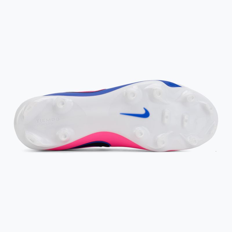 Men's football boots Nike Tiempo Maestro Academy FG/MG white/racer blue/pink blast/black 4