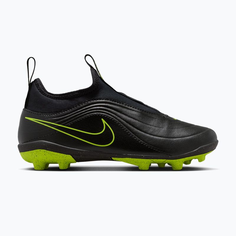 Children's football boots Nike Tiempo Maestro Flex Jr FG/MG PS black/volt/black