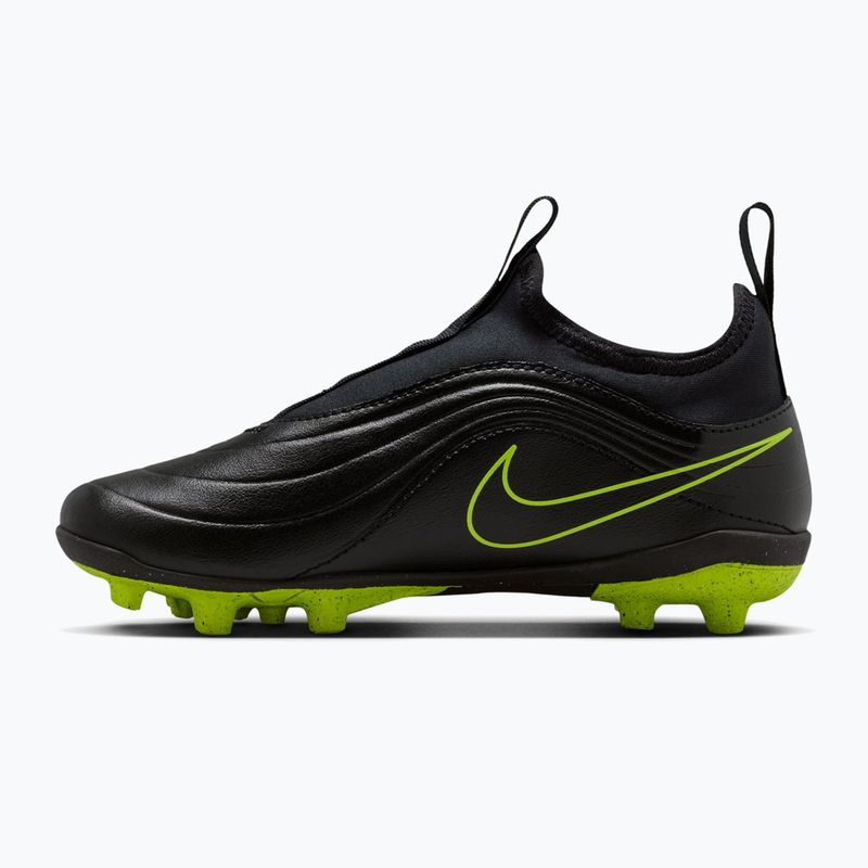 Children's football boots Nike Tiempo Maestro Flex Jr FG/MG PS black/volt/black 2