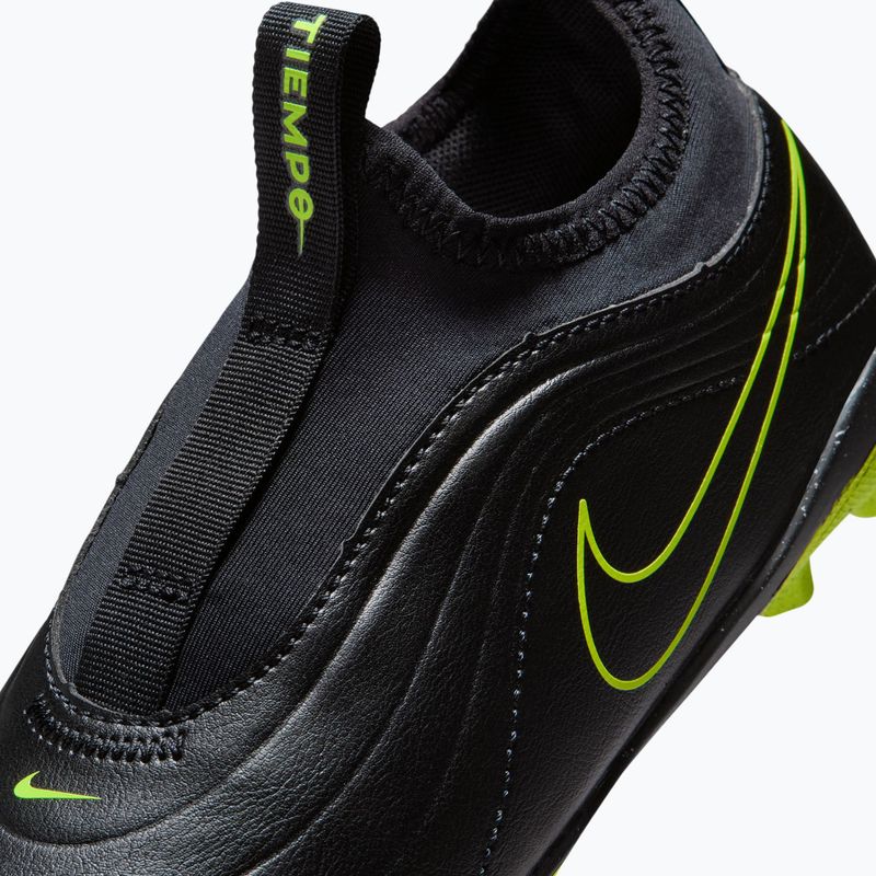 Children's football boots Nike Tiempo Maestro Flex Jr FG/MG PS black/volt/black 4