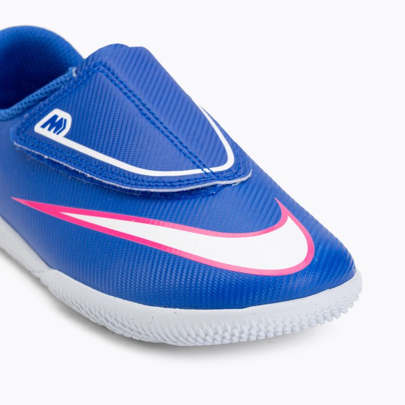Children's football boots Nike Jr. Mercurial Vapor 16 Club IC racer blue/white 7