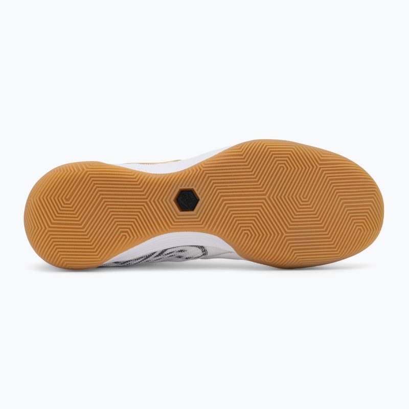 Men's football boots Nike Tiempo Reactgato IC white/metallic gold 4