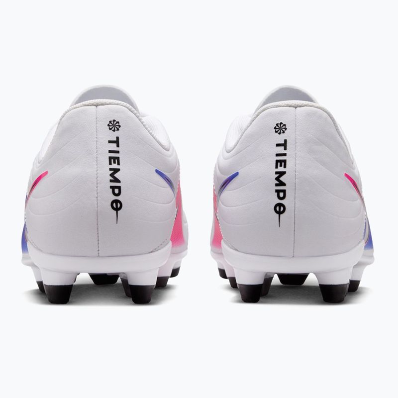 Children's football boots Nike Tiempo Maestro Club Jr FG/MG white/racer blue/pink blast/black 11