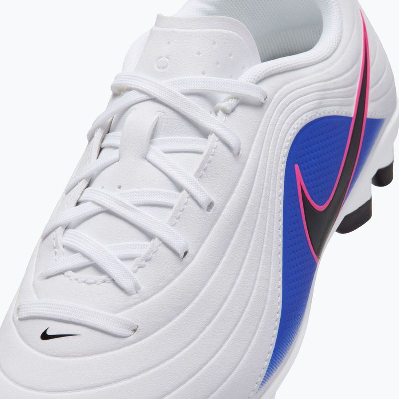 Children's football boots Nike Tiempo Maestro Club Jr FG/MG white/racer blue/pink blast/black 14