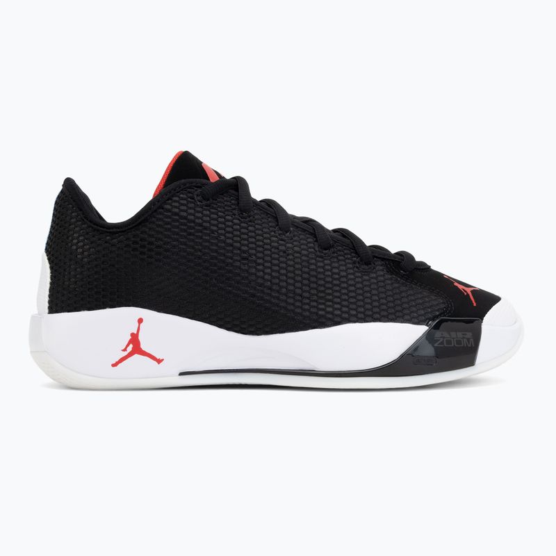 Men's basketball shoes Jordan Gap 77 black/white/university red 2