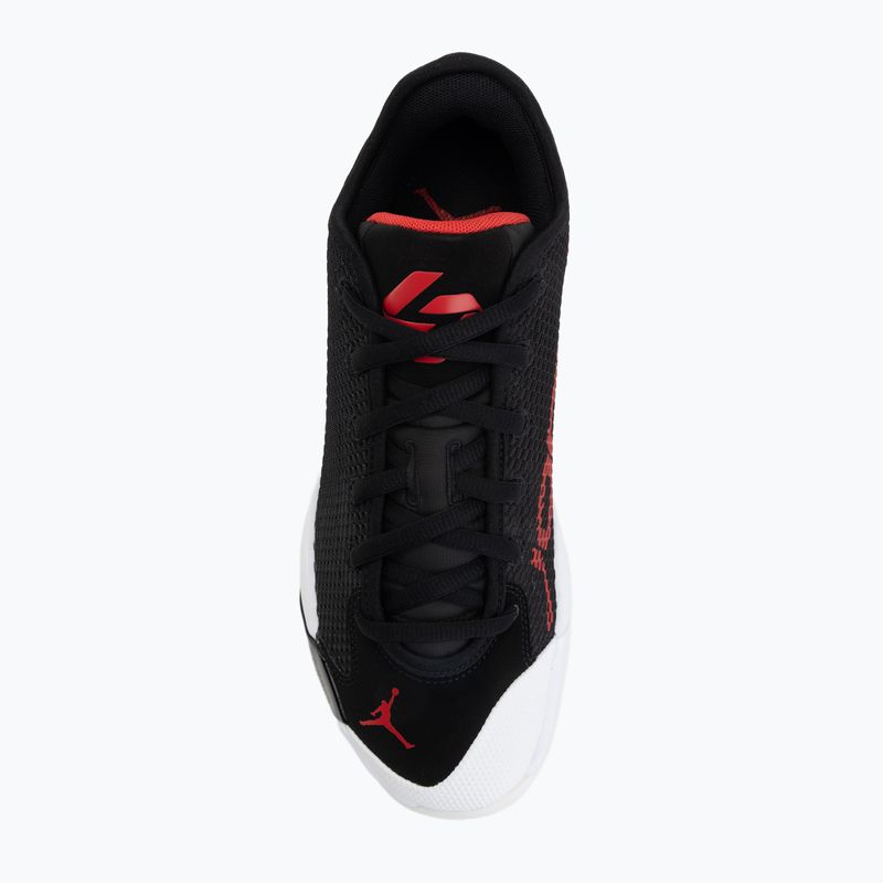 Men's basketball shoes Jordan Gap 77 black/white/university red 5