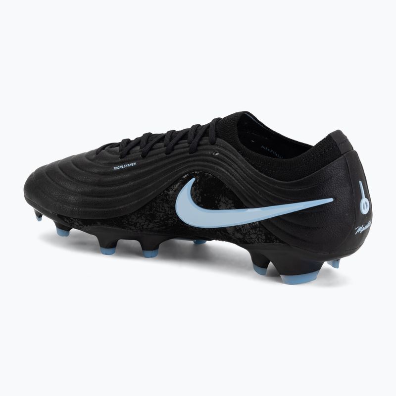 Men's football boots Nike Tiempo Maestro Elite FG black/ice blue 3