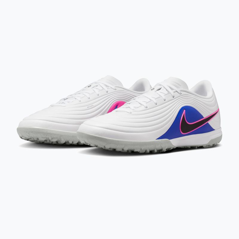 Men's football boots Nike Tiempo Maestro Academy TF white/racer blue/pink blast/black 10