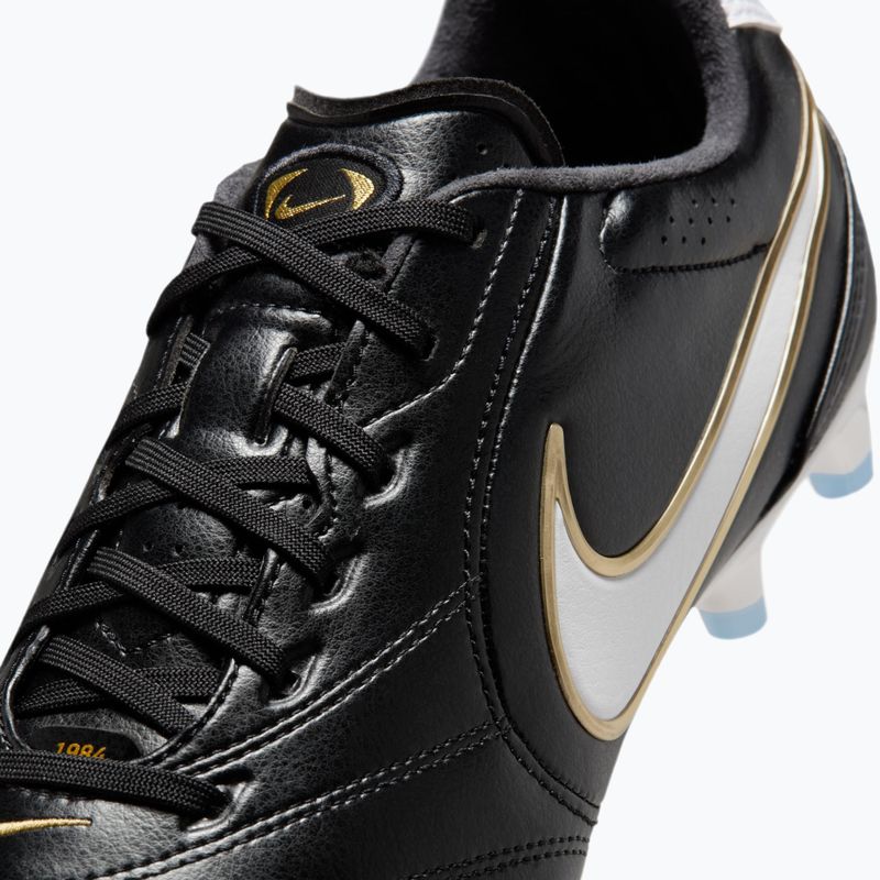 Men's football boots Nike Tiempo Ligera Pro FG black/white 9