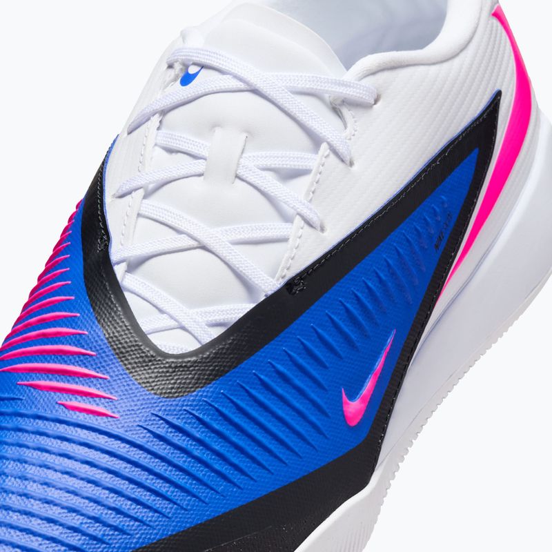Men's football boots Nike Phantom 6 Low Academy IC racer blue/white/pink blast 8