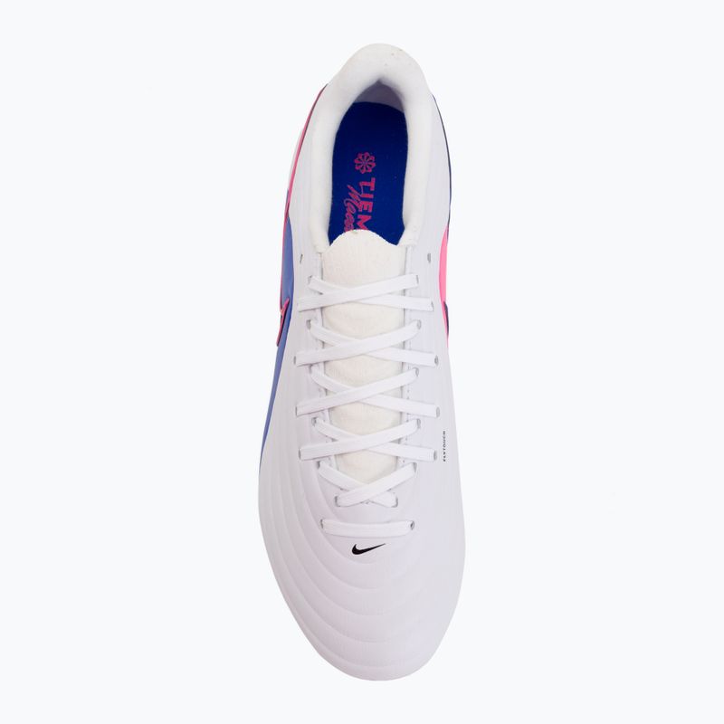 Men's football boots Nike Tiempo Maestro Acad SG-Pro AC white/racer blue/pink blast/black 5
