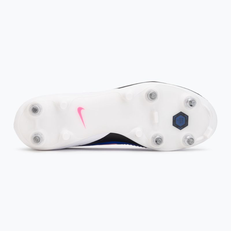 Men's football boots Nike Phantom 6 Low Academy SG racer blue/white/pink blast 4