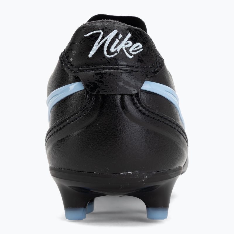 Men's football boots Nike Tiempo Ligera Pro FG black/ice blue/obsidian 6