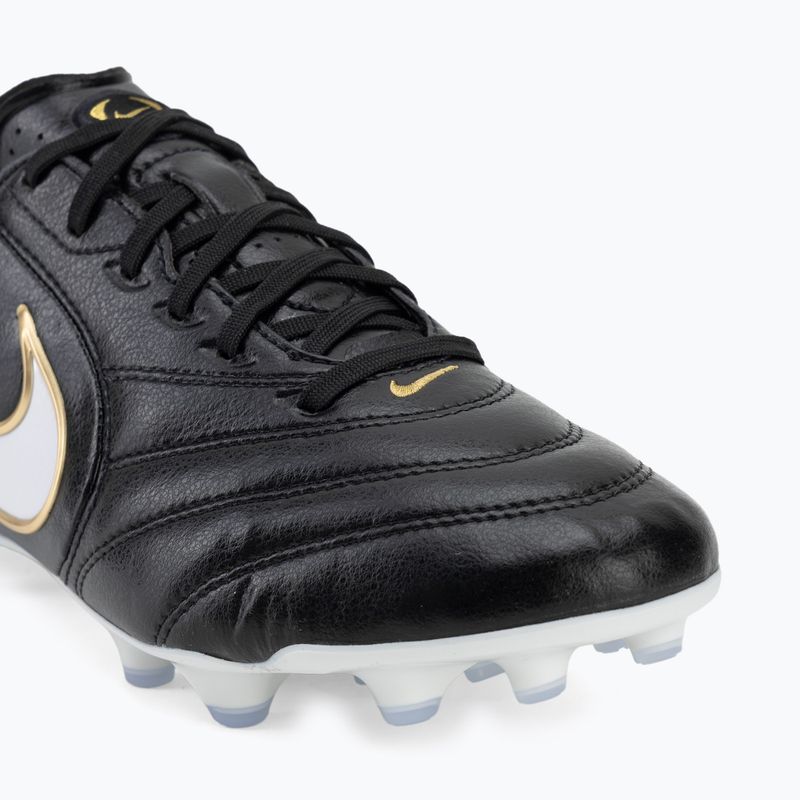 Men's football boots Nike Tiempo Ligera Pro FG black/white 7