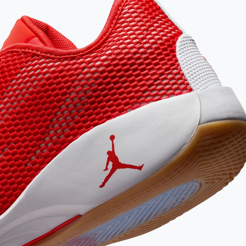 Men's basketball shoes Nike Jordan Luka 77 chile red/gum light brown/white 15