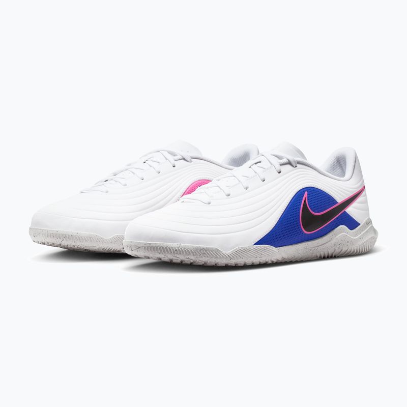 Men's football boots Nike Tiempo Maestro Club IC white/racer blue/pink blast/black 10