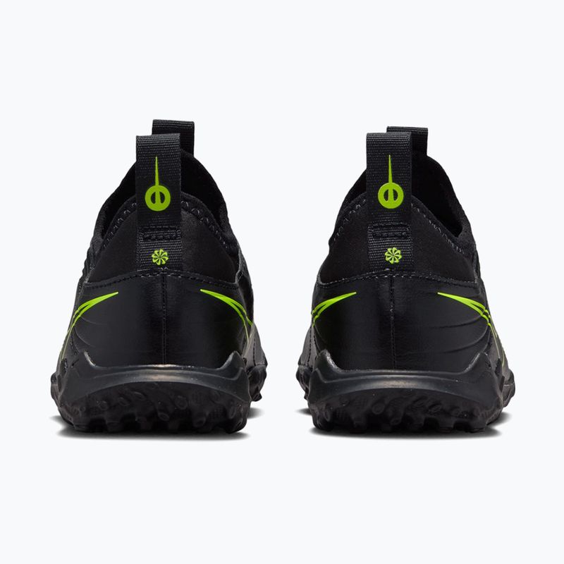 Children's football boots Nike Tiempo Maestro Flex Jr TF PS black/volt/black 2