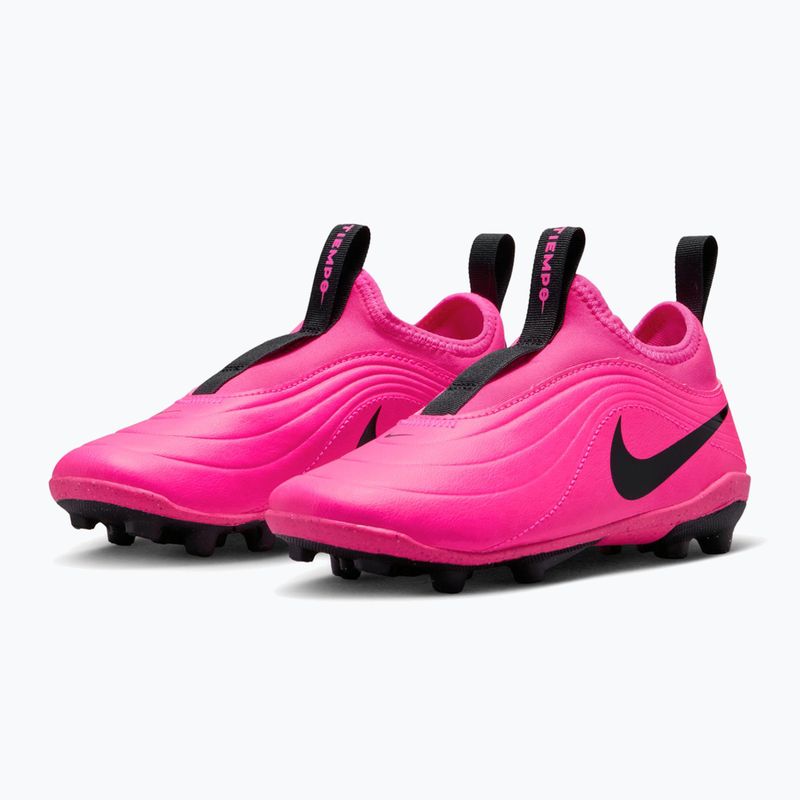Children's football boots Nike Tiempo Maestro Flex Jr FG/MG PS pink blast/black 3