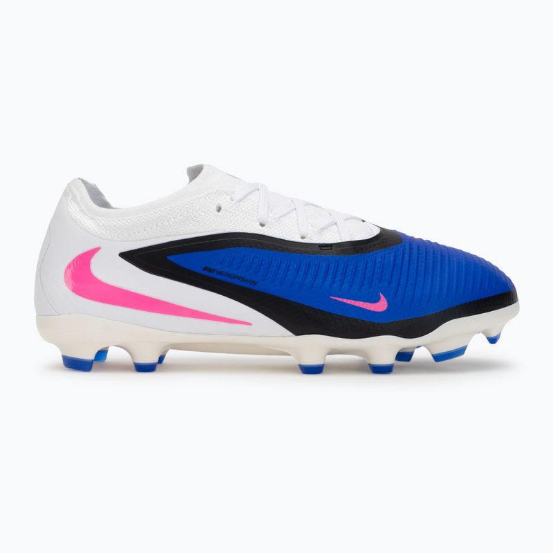 Children's football boots Nike Phantom 6 Low Pro FG/MG racer blue/white/pink blast 2