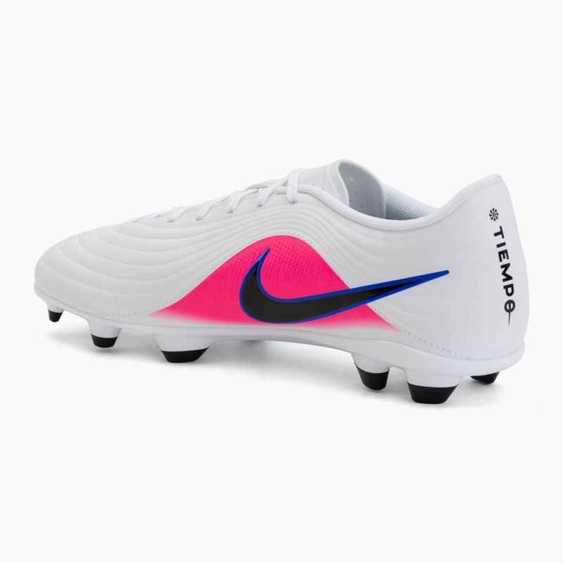 Men's football boots Nike Tiempo Maestro Club FG/MG white/racer blue/pink blast/black 3