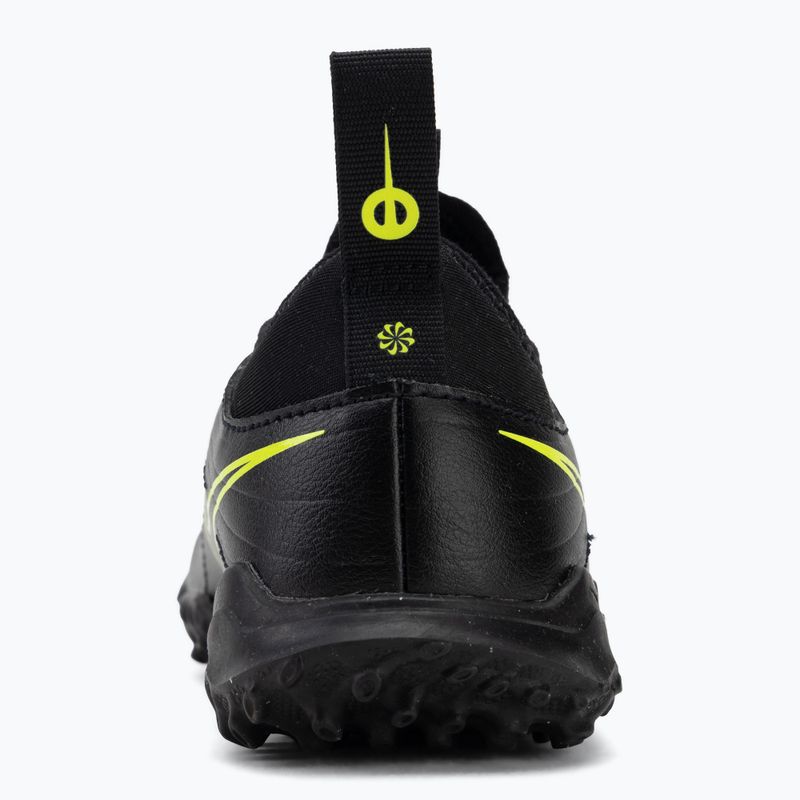 Children's football boots Nike Tiempo Maestro Flex Jr TF PS black/volt/black 6