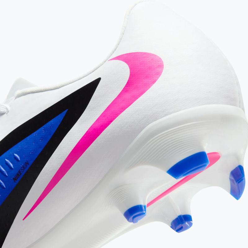Men's football boots Nike Phantom 6 Low Academy FG/MG racer blue/white/pink blast 10