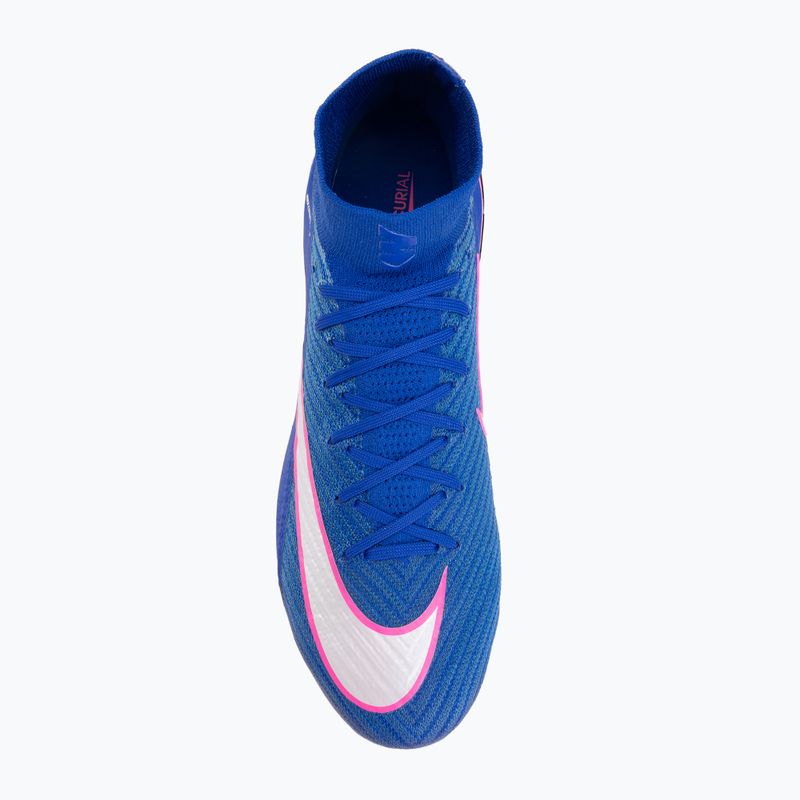 Men's football boots Nike Mercurial Superfly 10 Elite AG-Pro racer blue/white 5