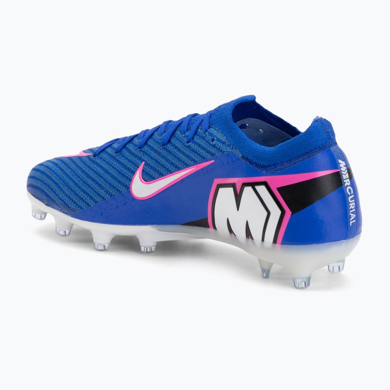 Men's football boots Nike Mercurial Vapor 16 Elite AG-Pro racer blue/white 3