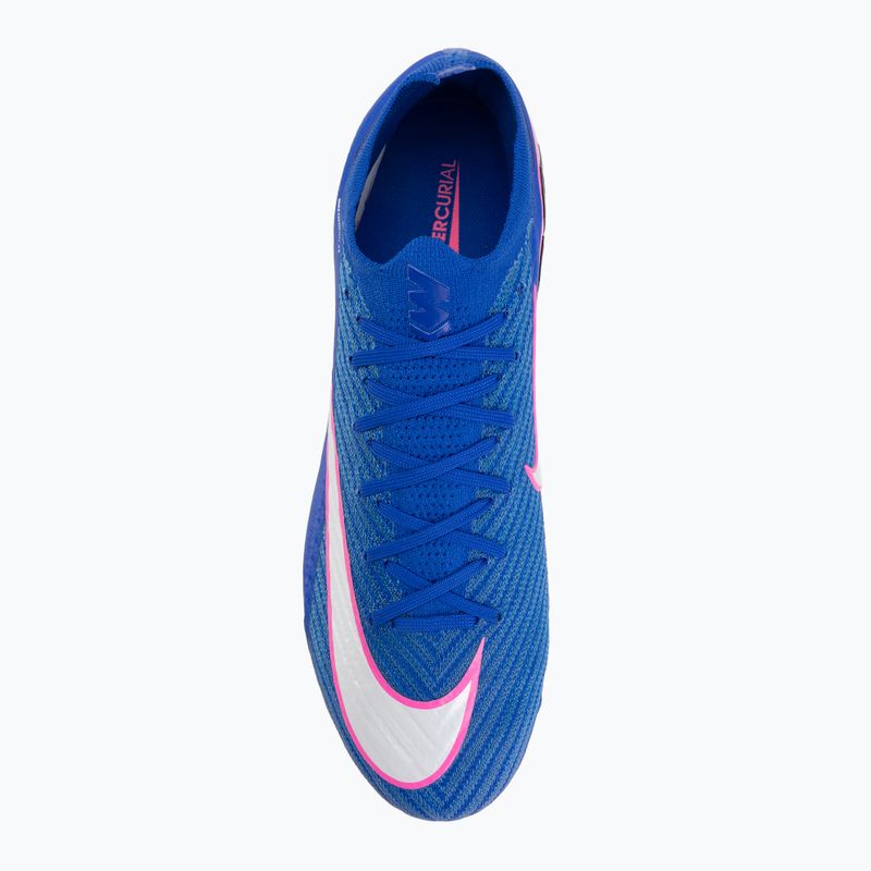 Men's football boots Nike Mercurial Vapor 16 Elite AG-Pro racer blue/white 5