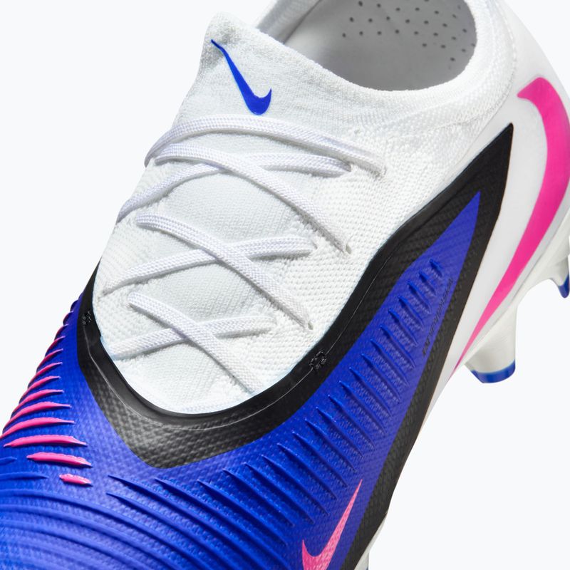 Men's football boots Nike Phantom 6 Low Pro FG racer blue/white/pink blast 8