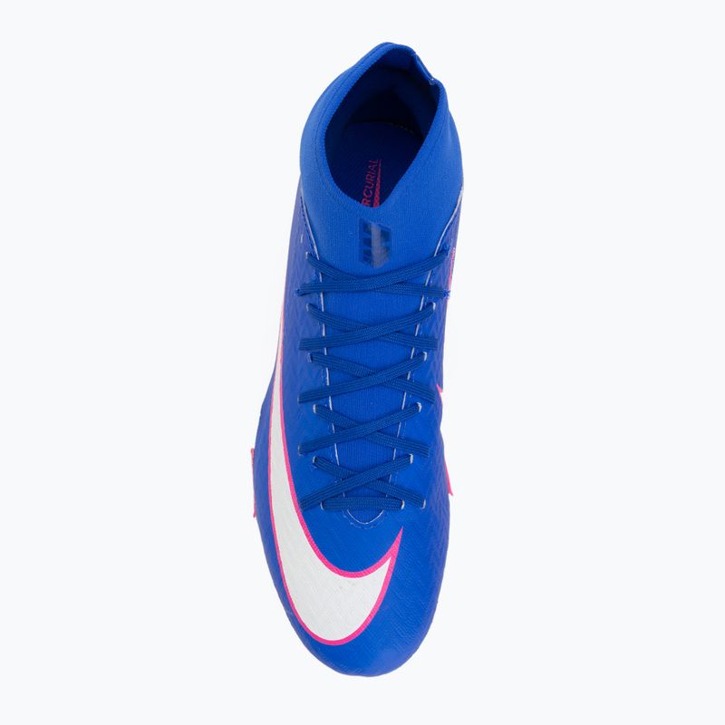 Men's football boots Nike Mercurial Superfly 10 Academy TF racer blue/white 5